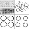 thumbnail image 5 of 225pcs Circlips Set, Stainless Steel E-clip Lock Washer External Retaining Ring Snap Kit For Circlip Ring-2, 5 of 5