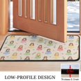 thumbnail image 3 of Beige Princess Dress Pattern Door Rugs,Washable Non Slip Door Mats Indoor,Decorative Door Mats,Entry Mat Indoor for Entrance,Bedroom,Kitchen,Bathroom,30"x17", 3 of 6