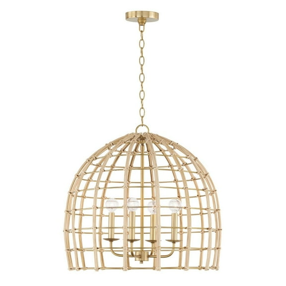 4 Light Pendant In Modern Style-21.75 Inches Tall And 23 Inches Wide     -Traditional Installation Capital Lighting 344141Ma