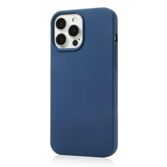 CASELIX Compatible with iPhone 13 Case, Liquid Silicone Case, Full Body Protective Cover, Shockproof, Slim Phone Case, Anti-Scratch Soft Microfiber Lining, (Midnight Blue)