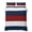 Blue, variant on King Quilt Set 96''x106'', Red Navy Blue Stripe Lightweight Bedspread Coverlet Set with 2 Pillow Shams, Retro Farmhouse Striped Vintage Breathable All Season Quilt Bedding for Bedroom/Guest Room