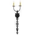 thumbnail image 2 of Meyda Tiffany 216226 Merano 2 Light 36" Tall Wall Sconce - Old Wrought Iron, 2 of 5