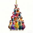 thumbnail image 2 of Hometravel Christmas Ornament Collection, Assorted Hanging Decorations for Seasonal Displays, Festive Tree Accents for Holiday Decorating and Theme Arrangements, 2 of 5