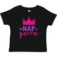 thumbnail image 3 of Inktastic Nap Queen, Princess, Crown, Stars, Sleep, Sleeping Girls Baby T-Shirt, 3 of 5