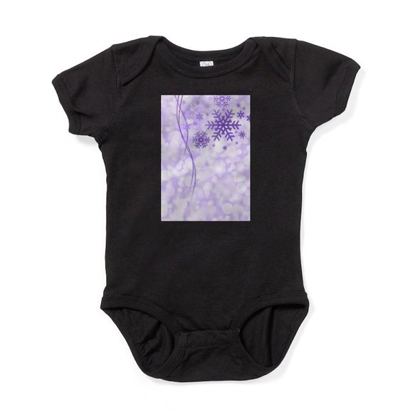CafePress - Christmas Snowflakes - Cute Infant Bodysuit Baby Romper - Size Newborn - 24 Months