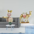 thumbnail image 2 of Estatua con bandeja para guardar llaves,Estatua de niña con bandeja para guardar llaves coleccionable,Escultura decorativa de resina para decoración del hogar,Figura de escritorio,Figura de, 2 of 8
