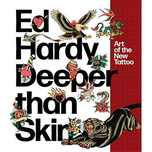 Pre-Owned: Ed Hardy: Deeper than Skin: Art of the New Tattoo (Paperback, 9780847867349, 084786734X)