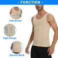 thumbnail image 4 of Kiwi Rata Compression Shirts Men Sleeveless Slimming Undershirts Tummy Control and Body Shaper Tank Top, 4 of 7