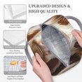 thumbnail image 3 of Easygdp Cow With Butterflies Bolsa de Almuerzo Insulada Grande, Forro de Aluminio, Diseño Espacioso, a Prueba de Fugas, Ideal para Trabajo, Picnics, Viajes y Actividades al Aire Libre, 3 of 6