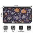 thumbnail image 5 of Spider Bat Non-Slip Door Mat - Innovative Design 30x17 Inch Happy Halloween Pumpkin Protection Throw Rugs Layered Door Mats for Entryway Porch Entryway Bathroom, 5 of 7
