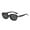 Black, variant on Unisex Sunglasses 180 Degree Block Sunlight Good Stability Colored Lens Eye Protection Hip Hop Anti-UV Photo Prop Strong Hinge Glasses Eyewear