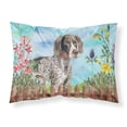 thumbnail image 1 of Carolines Treasures CK1203PILLOWCASE German Shorthaired Pointer Spring Fabric Standard Pillowcase, 1 of 2