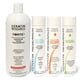 thumbnail image 1 of Keratin Forte Keratina Tratamiento de queratina brasileña para el cabello con aceite de argán marroquí Fórmula mejorada extrafuerte 4 botellas Kit de 1000 ml de Keratin Research Queratina Brasilera Tr, 1 of 5