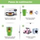 thumbnail image 4 of Vaso de Chupito 3 Onzas(88ml) con Popote y Tapa, 12 Vasos de Chupito de Sublimación de Acero Inoxidable para Bodas, Fiestas, Whisky, Cócteles, Vasos Reutilizables, 4 of 9