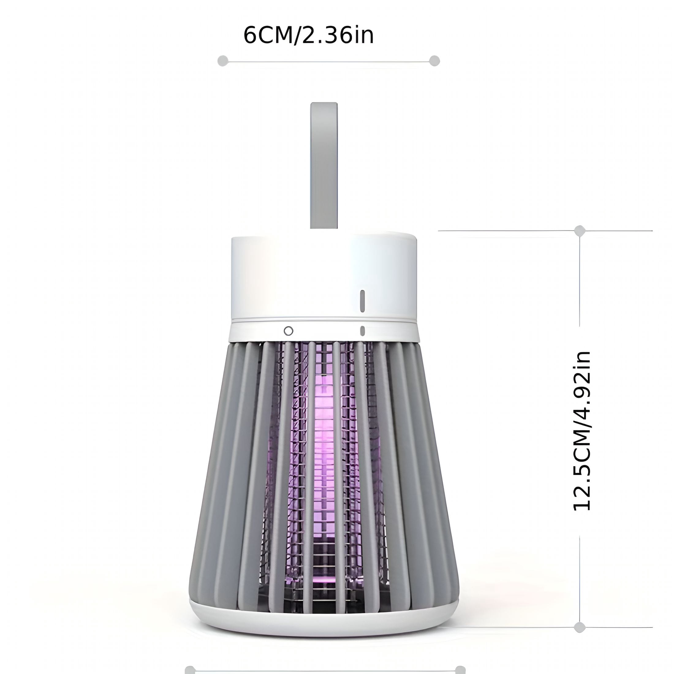 HIBIBUD Mosquito Zapper Fly Trap Mosquito Killer Lamp Usb Electric Radiationless Led Mute Bed Bug Killer Indoor for Mosquito Insect Gnat Moth Fruit Flies with A Small Brush