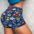 thumbnail image 4 of Kdxio Animals Rescue Team Print Workout Shorts for Women Seamless Soft Smooth Gym Yoga Scrunch Active Shorts, 4 of 9