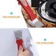 thumbnail image 5 of KAKOWELY Plastic Scraper Tool for Home Use with Ergonomic Design and Assorted Colors 4 Pieces,5.91"X1.38"X0.39", 5 of 5