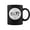 Black, variant on Matsuno Japanese Kanji Family Name Coffee Mugs