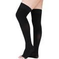 thumbnail image 1 of Compression Stockings For Women Men, 20-30mmhg Thigh High Compression Socks For Varicose Vein Swollen Legs Travel Pregnant, 1 of 5