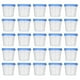 thumbnail image 1 of 50 vasos de orina de 40 ml, vasos de orina estériles de plástico, vasos de recolección de muestras con tapas, recipientes para orina, recipientes para muestras, accesorios para pruebas de orina (rand), 1 of 2
