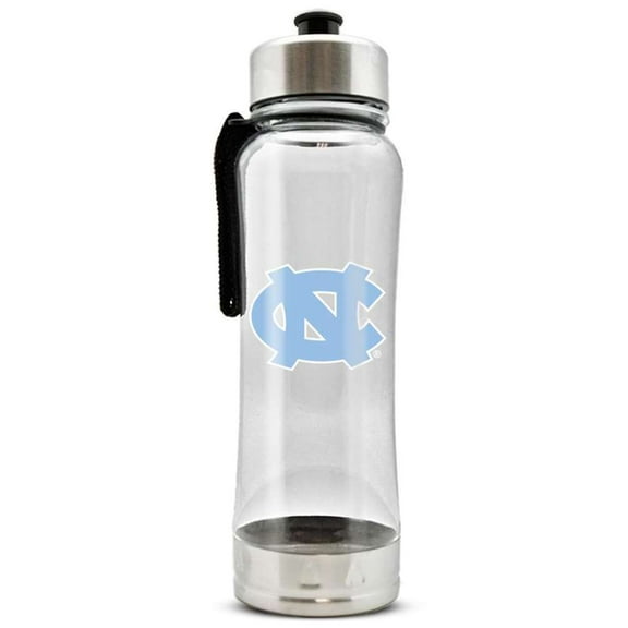 North Carolina Tar Heels Clip-On Water Bottle - 16 oz