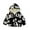 White, variant on Esaierr 9 Months-5 Years Old Boys Full Print Letters Hooded Jacket,Fall Winter Hoodie Cardigan Short Jacket,Long Sleeved Zipper Jacket with Hoodie for Baby Kids