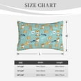 thumbnail image 5 of Binfone Cute Dogs Corgi Standard Size Pillowcase, Long Staple Pure Cotton Envelope Closure Pillow Cover (Pillow core not included),14"x20", 5 of 7
