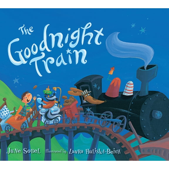 Pre-Owned The Goodnight Train Lap Board Book: A Soothing Adventure to Bedtime on the Goodnight Train