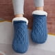 thumbnail image 5 of Calcetines térmicos antideslizantes para interiores - Unisex talla 40-42 azul, 5 of 6