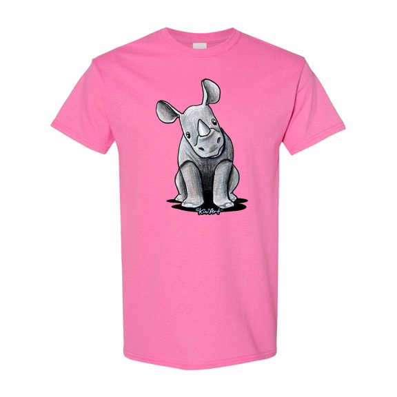Inktastic Curious Rhinos T-Shirt