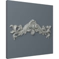thumbnail image 5 of Ekena Millwork 13 5/8"W x 5 1/8"H x 1"P Palmetto Fancy Leaf with Scrolls Onlay, 5 of 6
