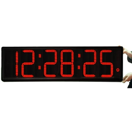 Big Time Clocks Long Distance 9'' Digit LED with Remote Control Countdown Clock