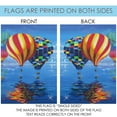 thumbnail image 5 of Toland Home Garden Flight of the Balloons Lake summer Flag Double Sided 28x40 Inch, 5 of 5