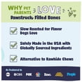 thumbnail image 3 of Pawstruck Large 5-6" Filled Dog Bones, Peanut Butter Flavor - Made in USA, Long Lasting Stuffed Femur for Aggressive Chewers, Dental Treat - Pack of 3, Packaging May Vary, 3 of 9
