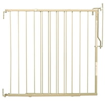 Cardinal Gates MG25 Duragate Baby Gate - Adjustable Dog Gate - Steel Safety Gate for Kids & Pets - 26.5 to 41.5 Inches Wide - Taupe
