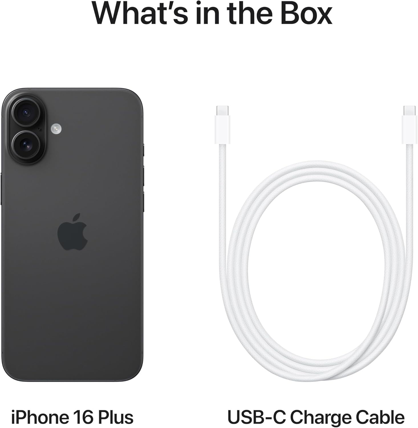 Restored Apple iPhone 16 Plus - Straight Talk / Tracfone- 128 GB Black (Refurbished)