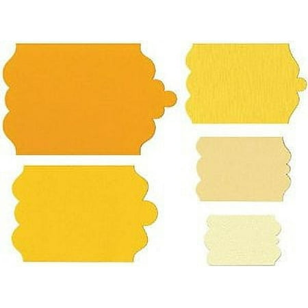 Sizzix Framelits Dies 5/Pkg-Fancy Tags