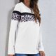 thumbnail image 4 of Moda mujer casual manga larga o-cuello patchwork señoras tops sudaderas Fridja  fksj1819, 4 of 5