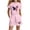 Pink, variant on CHUMUD Girls 4th of July USA Shirt American Flag Patriotic Bow Print Sets T-Shirt & Elastic Waist Shorts Independence Day Outfit for Kids 3-14 Years