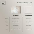 thumbnail image 6 of Art Remedy Muted Neutral Art Canvas, 20" x 16", Gallery Wrapped, Opalescent Hues IV, 6 of 7