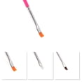 thumbnail image 3 of Unique Bargains 1 Set Universal Nail Painting Brushes for Home DIY Rose Red, 3 of 5