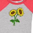 thumbnail image 4 of Inktastic Pair of Sunflowers Boys or Girls Baby Bodysuit, 4 of 5