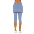 thumbnail image 5 of Bovemsi Yoga Pants For Women Skirted Leggings 2025 Tennis Skorts Gym Legging With Skirts High Waisted Leggings, 5 of 8