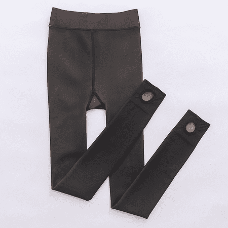 

JUSTUP Translucent Wool Pants Sock Winter Stocking Fake Pantyhose Women Thermal Pants Fleece Lined Tights Super Stretchy Legging，200g