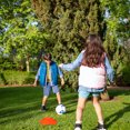 thumbnail image 3 of 4 Pcs Marqueurs de Sport Réutilisables pour Entraînement de Football Plat en Forme d'Étoile Plateau Marqueur pour Intérieur Extérieur (Jaune, Vert), 3 of 8