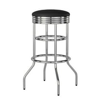 Trinity  30" Swivel Stool, Chrome
