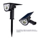 thumbnail image 5 of Injueey 10W 900lm 120 grados girado jardín luz solar energía paisaje luz IP55 impermeable al aire libre patio lámpara Iluminación y accesorios No.03 NO2 Injueey HA005599-03B, 5 of 6