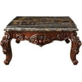 thumbnail image 2 of Acme Forsythia Coffee Table in Marble and Walnut Finish 83070, 2 of 3