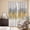 Light Brown, variant on Yellow Grey Abstract Kitchen Curtains Window Panels, Gradient Geometric Graffiti Retro Wooden Insulated Window Treatment Curtain, Grommet Curtains for Bedroom/Living Room/Bathroom, 2 Piece 52"Wx63"L