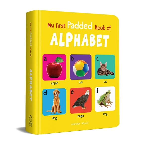 My First Padded Book of Alphabet: Early Learning Padded Board Books for Children, (Board Book)